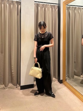 「アイテム（シューズ）」を使った、りなさん（レディース・156cm）の夏コーディネート