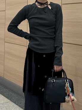 「RODE SKO（ロデスコ）のアイテム」を使った、Rさん（レディース・156cm）の夏コーディネート
