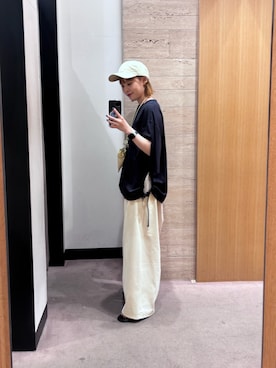 Rさん（レディース・156cm）の夏コーディネート