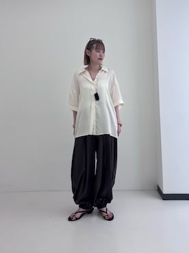 Rさん（レディース・156cm）の夏コーディネート