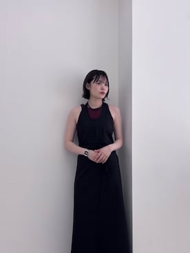 「BASERANGE（ベースレンジ）のアイテム」を使った、Rさん（レディース・156cm）の夏コーディネート