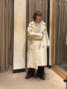 Rさん（レディース・156cm）の冬コーディネート