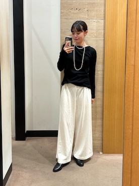 「初秋コーデ」｜Rさん（レディース・156cm）の秋コーディネート