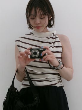 Rさん（レディース・156cm）の夏コーディネート