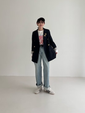 Rさん（レディース・156cm）の春コーディネート