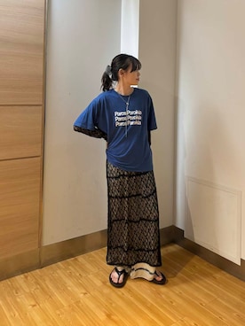 「URBAN RESEARCH（アーバンリサーチ）のアイテム（ワンピース）」を使った、りなさん（レディース・156cm）の夏コーディネート