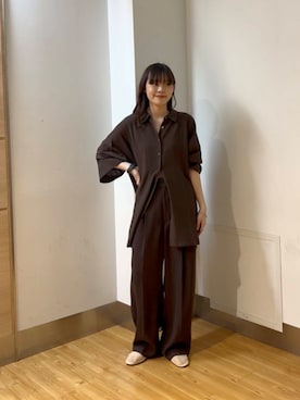 「URBAN RESEARCH（アーバンリサーチ）のアイテム（バレエシューズ）」を使った、Rさん（レディース・156cm）の夏コーディネート