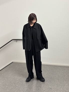 「きれいめカジュアル」｜「アイテム（その他アウター）」を使った、Rさん（レディース・156cm）の秋コーディネート