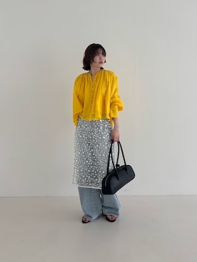 Rさん（レディース・156cm）の春コーディネート