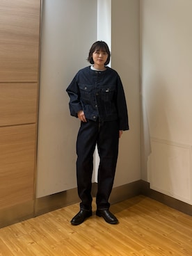 Rさん（レディース・156cm）の冬コーディネート