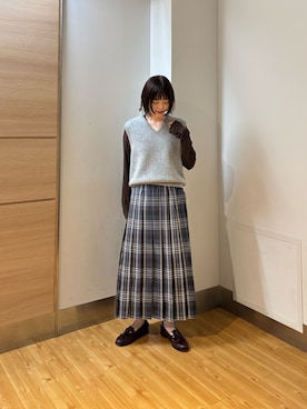 Rさん（レディース・156cm）の秋コーディネート