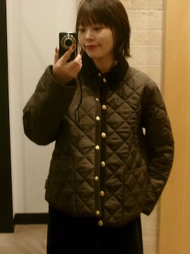 「アイテム（ボディバッグ/ウエストポーチ）」を使った、Rさん（レディース・156cm）の秋コーディネート