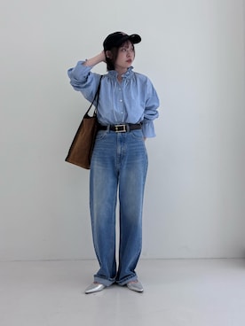 Rさん(レディース・156cm)の夏コーディネート
