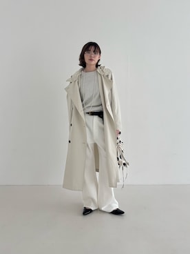 Rさん（レディース・156cm）の春コーディネート