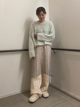 Rさん（レディース・156cm）の秋コーディネート