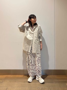 「春先取りコーデ」｜りなさん（レディース・156cm）の冬コーディネート