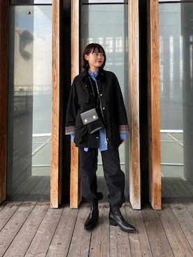 Rさん（骨格ナチュラル・レディース・156cm）の秋コーディネート