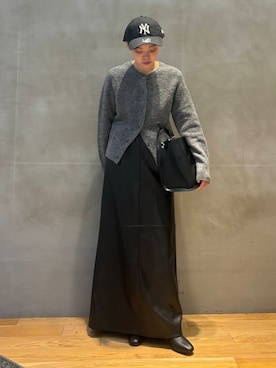 「PIENI（ピエニ）のPIENI　KUU（トートバッグ）」を使った、Rさん（レディース・156cm）の秋コーディネート