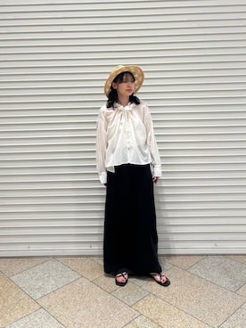 「リアルバイ」｜りなさん（レディース・156cm）の春コーディネート