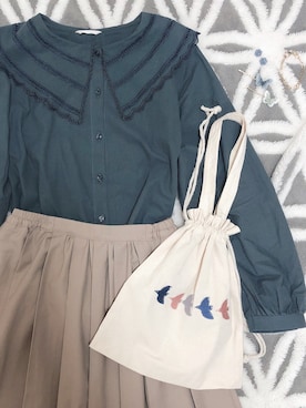 由莉さん（レディース・156cm）の冬コーディネート