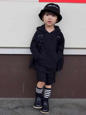 R兄弟さん(キッズ・100cm)の秋コーディネート