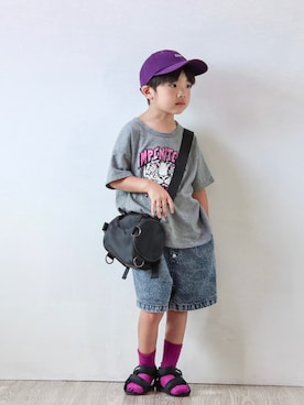 Ｒ兄弟さん（キッズ・110cm）の夏コーディネート