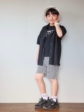 Ｒ兄弟さん（キッズ・142cm）の夏コーディネート