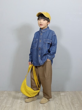 Ｒ兄弟さん（キッズ・122cm）の秋コーディネート