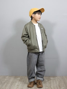 Ｒ兄弟さん（キッズ・130cm）の秋コーディネート