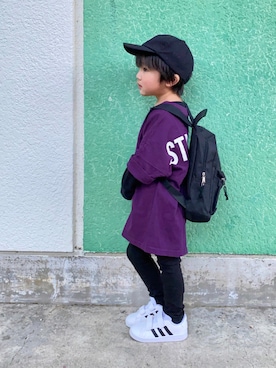 Ｒ兄弟さん（キッズ・100cm）の秋コーディネート