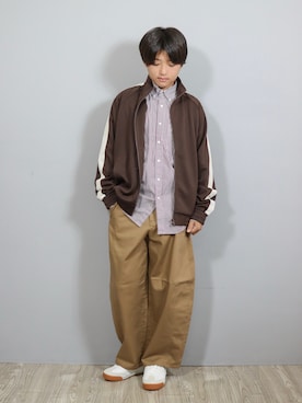 「アイテム（その他アウター）」を使った、Ｒ兄弟さん（キッズ・157cm）の秋コーディネート