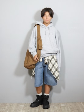 Ｒ兄弟さん（キッズ・157cm・10代）の秋コーディネート