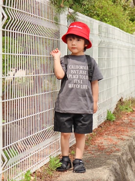 「ZOZOKIDSDAY」｜Ｒ兄弟さん（キッズ・100cm）の春コーディネート