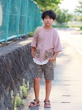 Ｒ兄弟さん（キッズ・142cm）の夏コーディネート
