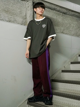 「re_k by JUNRED（レクバイジュンレッド）のアイテム（アクセサリー）」を使った、omatsuさん（メンズ・169cm）の春コーディネート