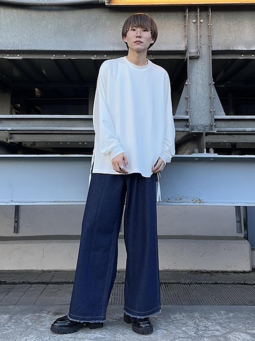 JUNRed ルミネエストomatsuさんのデニムパンツを使ったコーディネート 