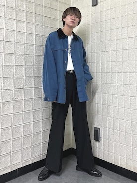 「re_k by JUNRED（レクバイジュンレッド）のアイテム（ブルゾン）」を使った、omatsuさん（メンズ・169cm）の秋コーディネート
