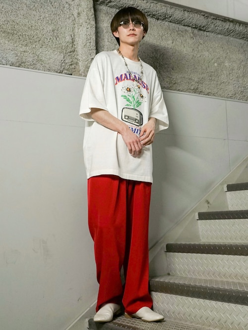 Tシャツ コーデ