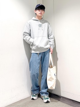 「JUNRED（ジュンレッド）のアイテム（バッグ）」を使った、omatsuさん（メンズ・169cm）の冬コーディネート