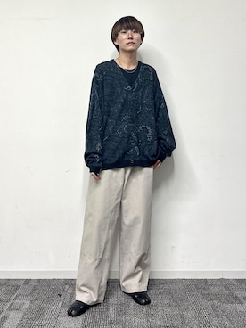 「JUNRED（ジュンレッド）のアイテム（カーディガン/ボレロ）」を使った、omatsuさん（メンズ・169cm）の秋コーディネート