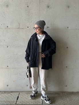 「for/c（フォーシー）のアイテム（ジャケット/アウター）」を使った、kunchan1227さん（レディース・155cm）の秋コーディネート