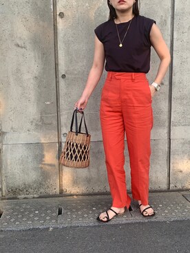 「RECTANGLE」｜kunchan1227さん（レディース・155cm）の夏コーディネート