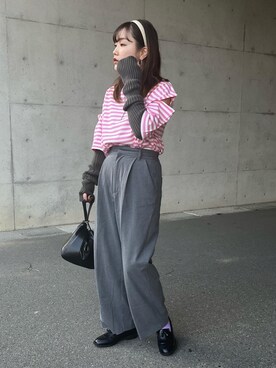 「モーメントプラス」｜kunchan1227さん（レディース・155cm）の秋コーディネート