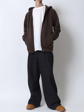 「SITRY（シトリー）のアイテム」を使った、SITRYさん（メンズ・181cm）の冬コーディネート