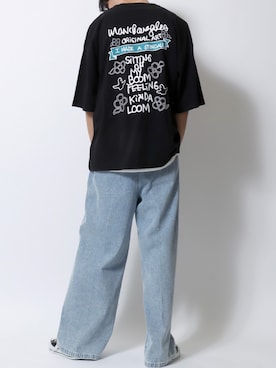 「Mark Gonzales（マーク・ゴンザレス）のアイテム」を使った、Kanoさん（メンズ・178cm）の夏コーディネート