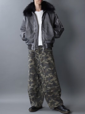 「冬コーデ」｜SITRYさん（メンズ・181cm）の冬コーディネート