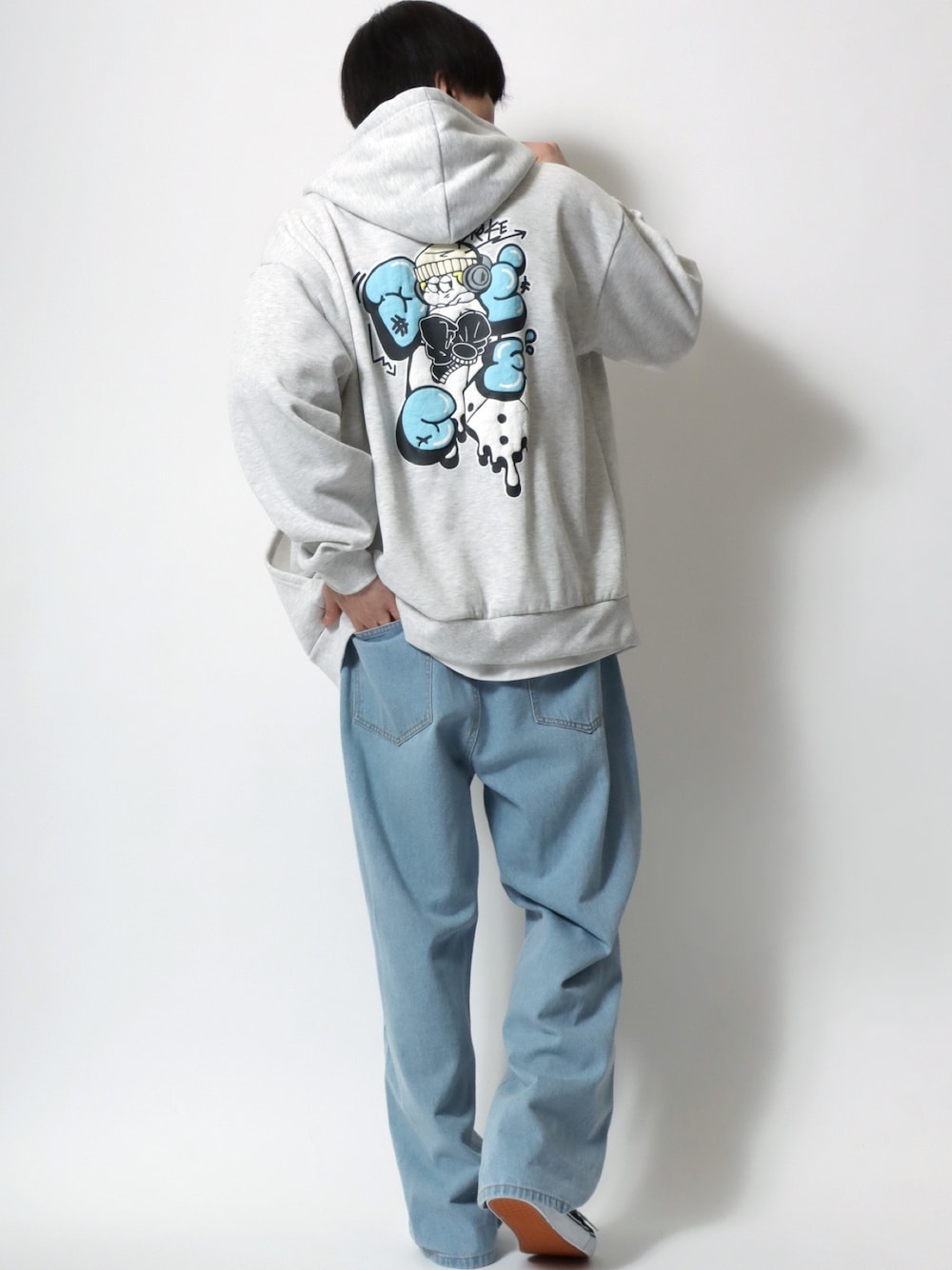 SITRY（シトリー）の「2025SS新柄追加 Foam Print Sweat Hoodie
