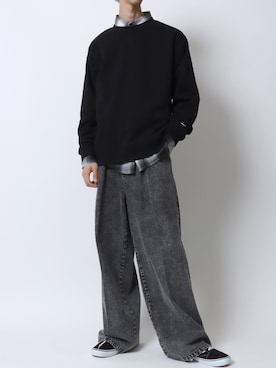 「SITRY（シトリー）のアイテム」を使った、SITRYさん（メンズ・181cm）の冬コーディネート