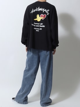 「SITRY（シトリー）のアイテム（パンツ）」を使った、SITRYさん（メンズ・181cm）の春コーディネート