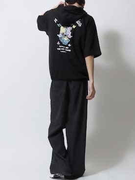 「アイテム（ファッション雑貨）」を使った、Kanoさん（メンズ・181cm）の夏コーディネート